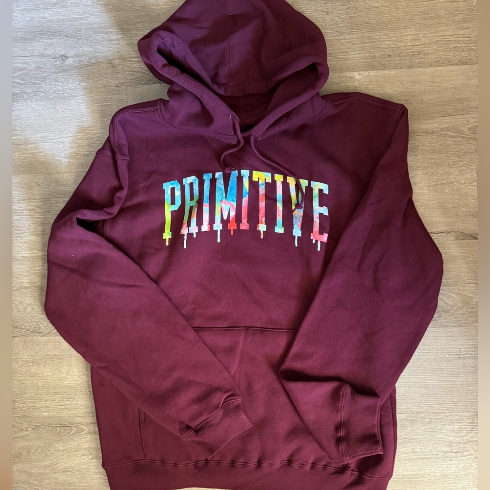 Primitive Burgundy Hoodie